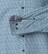 Casa Moda Long Sleeve Shirt Printed Blue Northern Ireland Belfast