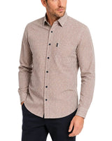 Casa Moda LS Check Shirt Burnt Orange Northern Ireland Belfast