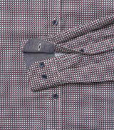 Casa Moda LS Shirt Comfort Fit Red/Navy Print Northern Ireland Belfast