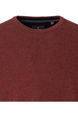 Casa Moda Mens Crew Neck Sweater Burnt Henna Northern Ireland Belfast