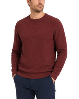 Casa Moda Mens Crew Neck Sweater Burnt Henna Northern Ireland Belfast