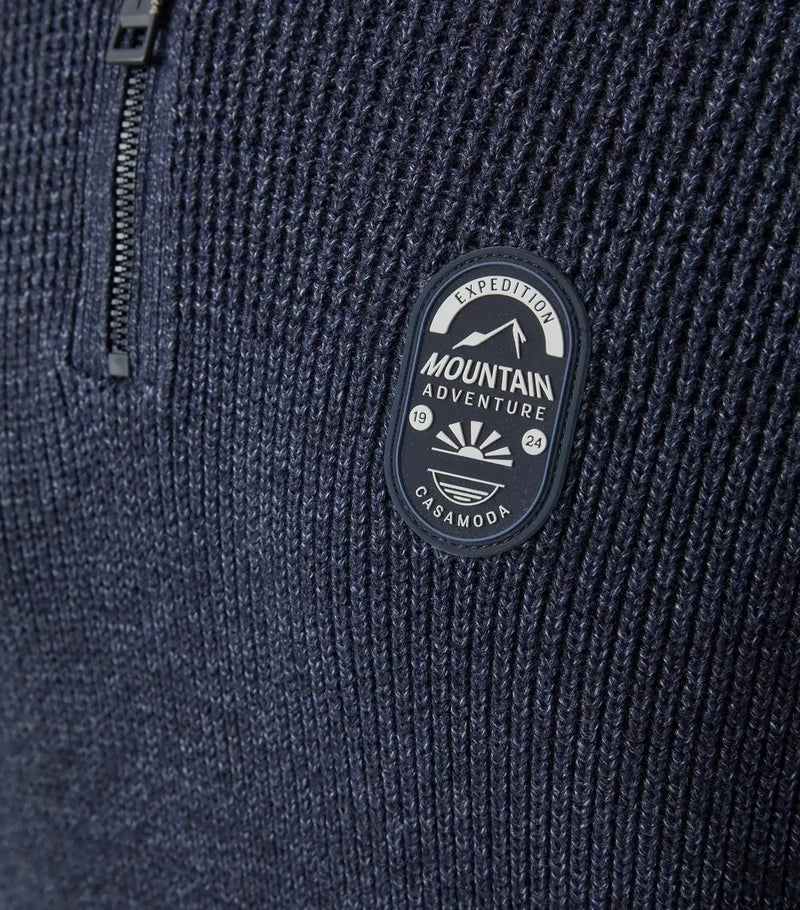 Casa Moda Mens Half Zip Jumper Navy Northern Ireland Belfast