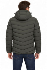 Casa Moda Mens Puffer Jacket Deep Forest Green Northern Ireland
