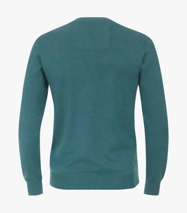 Casa Moda Men’s V-Neck Sweater Turquoise Ballynahinch Northern Ireland