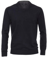 Casa Moda V-Neck Sweater - Navy
