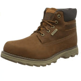 CAT Men's Founder Waterproof Tx Ankle Boots Danish Brown Leather.