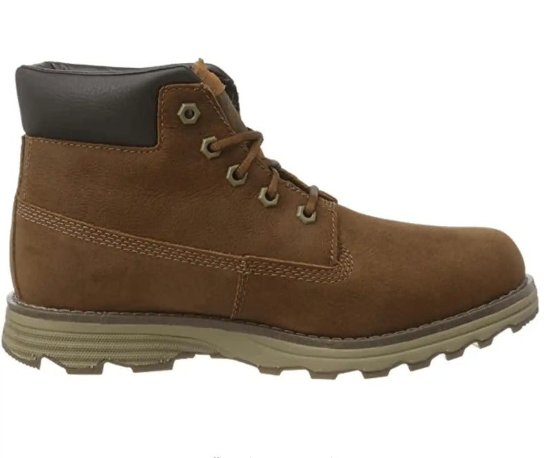 CAT Men's Founder Waterproof Tx Ankle Boots Danish Brown Leather.
