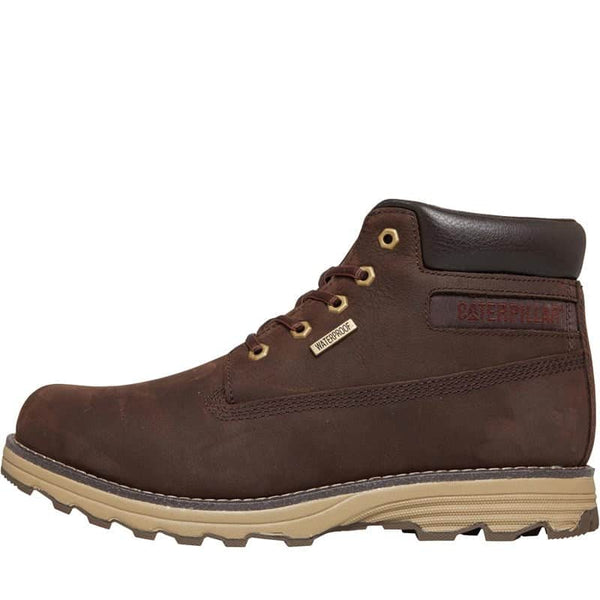 CAT Mens Founder WP TX Ankle Boots Coffee Bean Northern Ireland