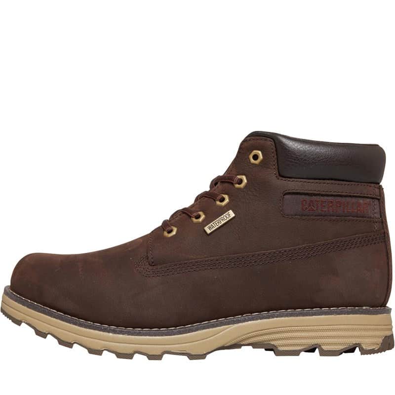 CAT Mens Founder WP TX Ankle Boots Coffee Bean Northern Ireland