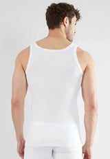 Ceceba Mens Vests 2 Pack White Northern Ireland Belfast