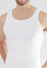 Ceceba Mens Vests 2 Pack White Northern Ireland Belfast