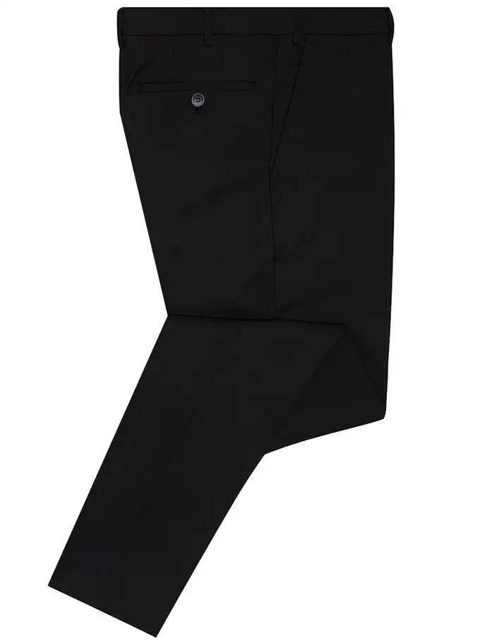 Daniel Graham Men’s Slim Fit Formal Trousers 76060 Dean Black