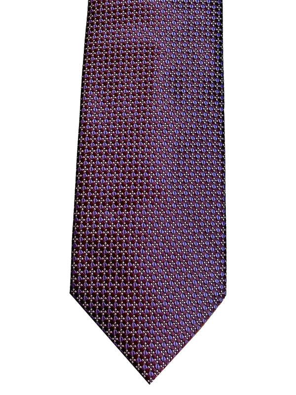 Daniel Grahame Mens Tie & Pocket Square Set Purple Northern Ireland