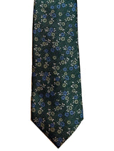 Daniel Grahame Mens Tie & Pocket Square Set TP2360-35 Green Northern