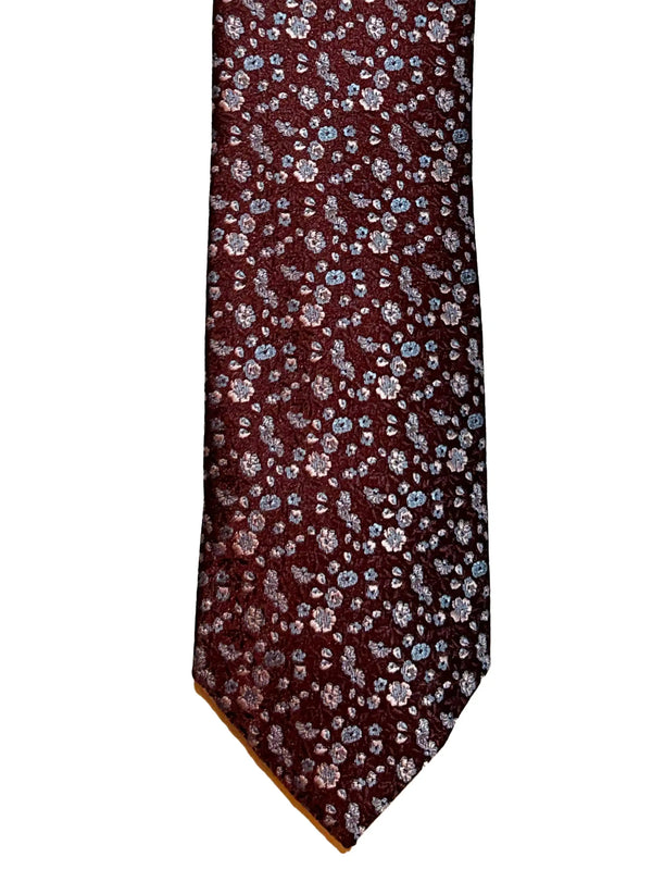 Daniel Grahame Mens Tie & Pocket Square Set TP2373-66 Burgundy