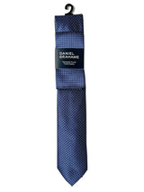 Daniel Grahame Mens Tie & Pocket Square Set TP2956-27 Navy