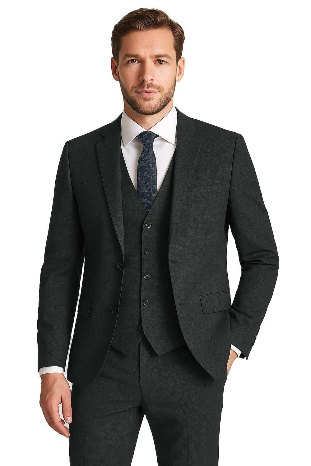 Daniel Grahame Mix & Match Suit Dark Green