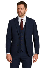 Daniel Grahame Mix & Match Suit Navy Check Northern Ireland Belfast