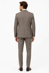 Daniel Grahame Mix & Match Suit Tapered Fit Brown Northern Ireland