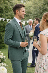 Daniel Grahame Mix & Match Suit Tapered Fit Green Northern Ireland