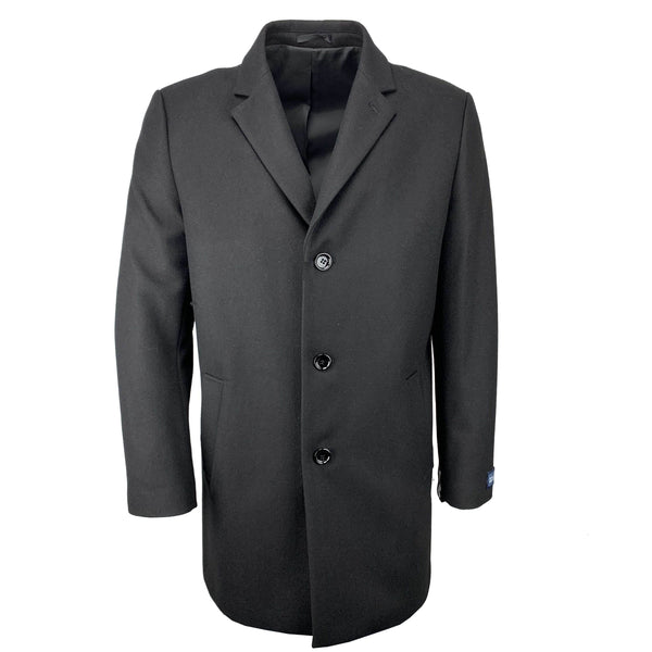 Daniel Grahame Osbourne Overcoat Black