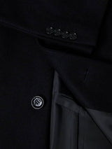 Daniel Grahame Osbourne Wool Overcoat Black Northern Ireland Belfast