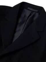 Daniel Grahame Osbourne Wool Overcoat Black Northern Ireland Belfast