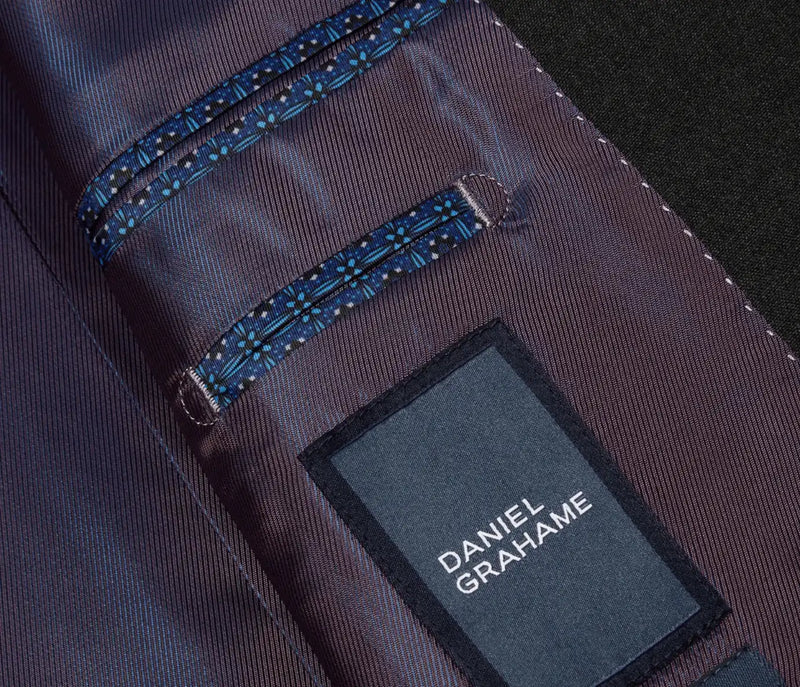 Daniel Grahame Regular Fit Mix And Match Suit Charcoal
