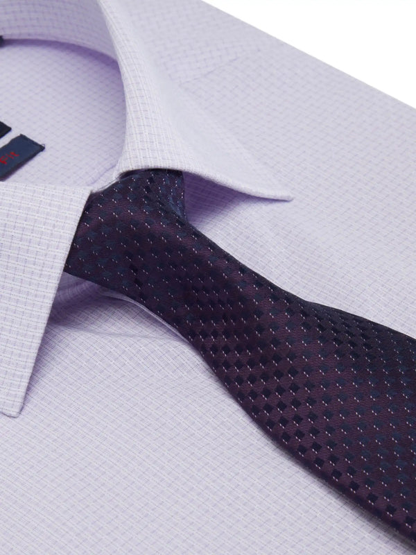 Daniel Grahame Shirt & Tie Set Regular Fit 15019T-72 Lilac Northern