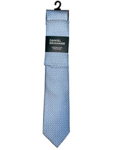 Daniel Grahame Tie & Pocket Square Set Sky Blue Northern Ireland