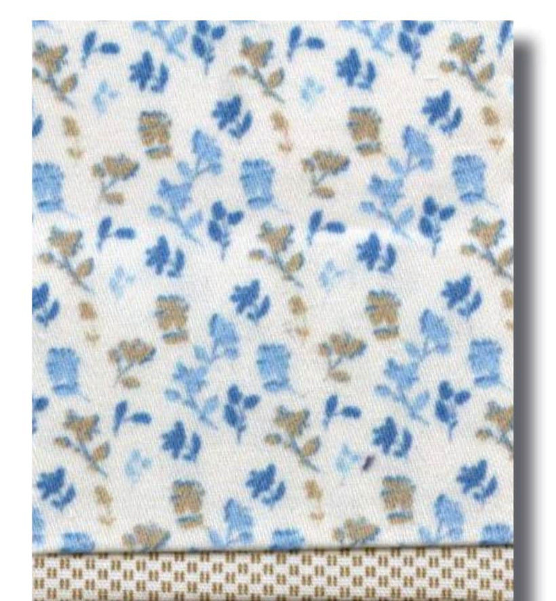 Dario Beltran Mens Durin Shirt White/Blue Floral Northern Ireland