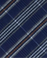 DG Drifter Mens Check Scarf Dark Blue Check Northern Ireland Belfast