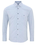 DG’s Drifter Cotton Check Shirt Sky Blue Northern Ireland Belfast