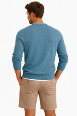 DG’s Drifter Crew Neck Sweater Blue Northern Ireland Belfast