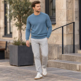 DG’s Drifter Crew Neck Sweater Blue Northern Ireland Belfast