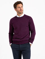 DG’s Drifter Crew Neck Sweater Dark Purple Northern Ireland Belfast