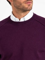DG’s Drifter Crew Neck Sweater Dark Purple Northern Ireland Belfast