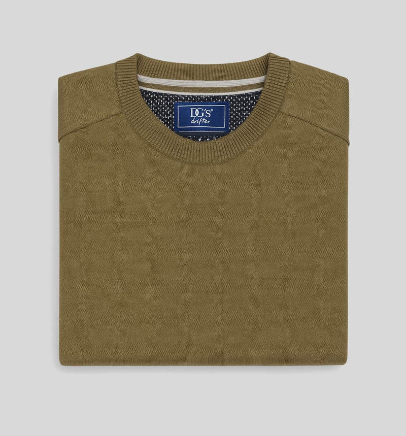 DG’s Drifter Crew Neck Sweater Dull Gold Northern Ireland Belfast