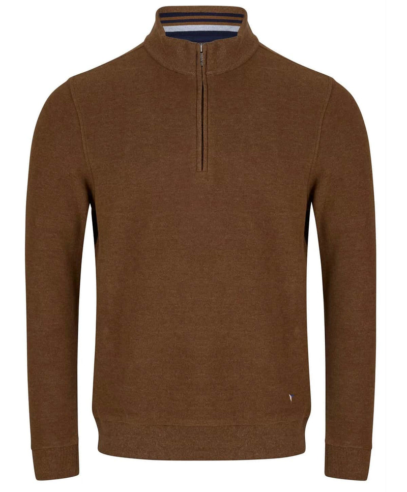 DG’s Drifter Half Zip Sweatshirt Camel Northern Ireland Belfast