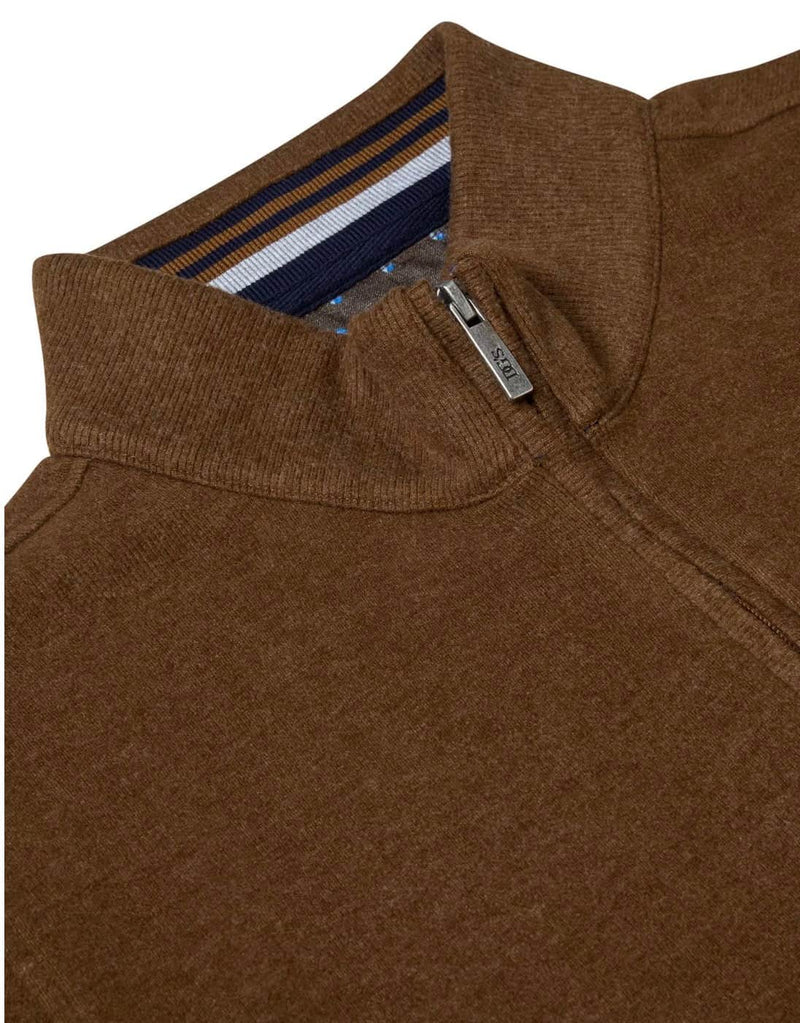 DG’s Drifter Half Zip Sweatshirt Camel Northern Ireland Belfast