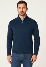 DG’s Drifter Half Zip Sweatshirt Dark Blue Northern Ireland Belfast