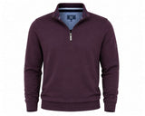DG’s Drifter Half Zip Sweatshirt Dark Red Northern Ireland Belfast