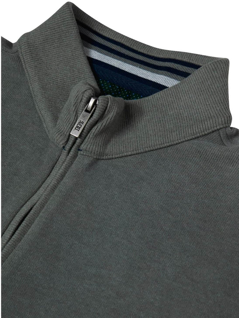 DG’s Drifter Half Zip Sweatshirt Light Green Northern Ireland Belfast