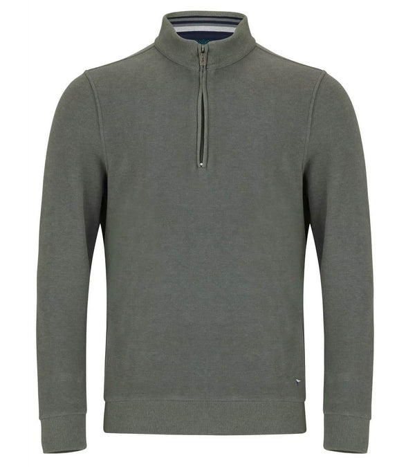 DG’s Drifter Half Zip Sweatshirt Light Green Northern Ireland Belfast