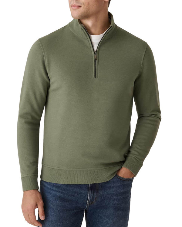 DG’s Drifter Half Zip Sweatshirt Light Green Northern Ireland Belfast