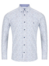 DG’s Drifter Ivano Regular LS Shirt Navy Diamond Print Northern