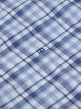 DG’s Drifter Ivano Short Sleeve Check Shirt Light Blue Northern