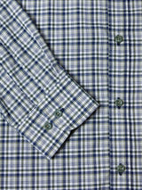 DG’s Drifter LS Check Shirt 14658/36 Green/Blue Northern Ireland