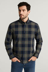 DG’s Drifter LS Check Shirt Ivano Navy Northern Ireland Belfast