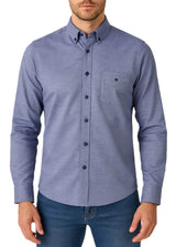 DG’s Drifter LS Oxford Shirt Navy Northern Ireland Belfast